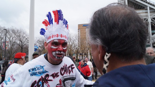 Indians Fan On His Redface: "It's Cleveland Pride"